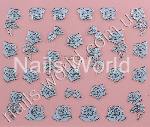 Stickers blue-silver №012