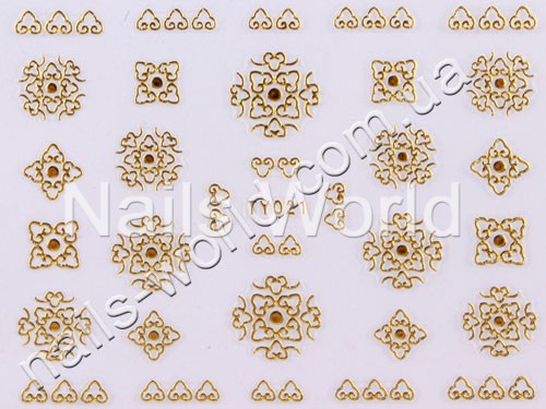 Gold stickers №021