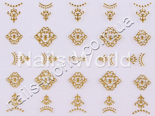 Gold stickers №022