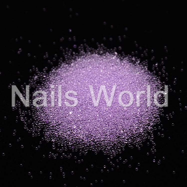Crystal beads Lilac