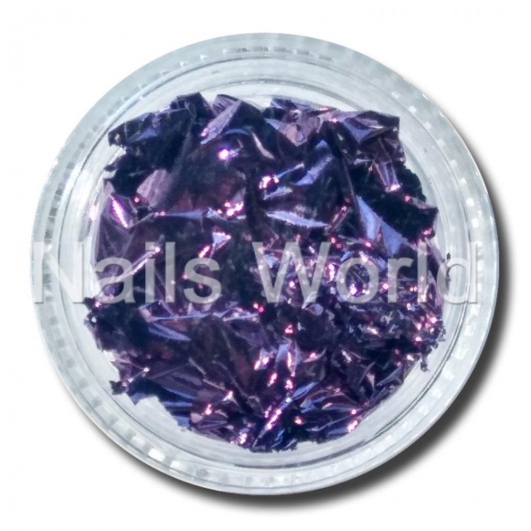 Foil zhata (potal), dark purple