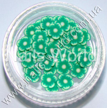 Фимо цветы Flowers Green, 50 шт. 