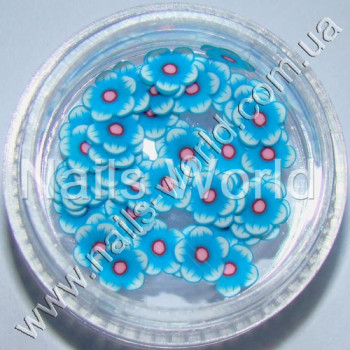 Фимо цветы Flowers Light Blue, 50 шт. 