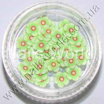 Фимо цветы Flowers Ligth Green, 50 шт. 