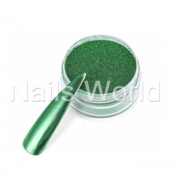 Зеркальная пудра NW №845 Цвет: зеленый
Вес: 0,5г
Бренд: Nails World