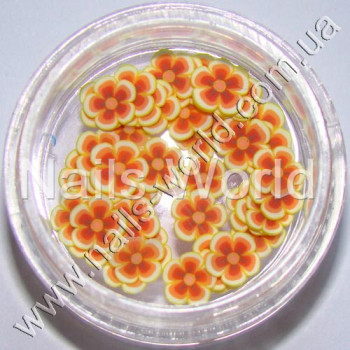 Фимо цветы Flowers Orange, 50 шт. 