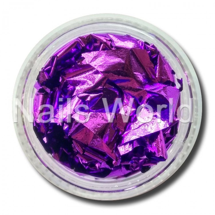 Foil zhata (potal), violet