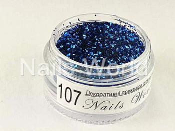 Глиттер &quot;Nails World&quot; №107 новый цвет
