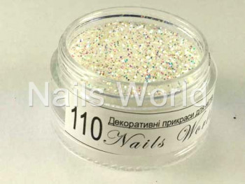 Глиттер &quot;Nails World&quot; №110 новый цвет