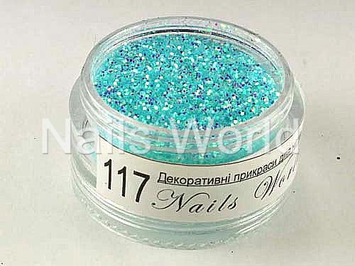 Glitter "Nails World" №117