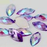 Стрази Marquise -  Light Amethyst AB
