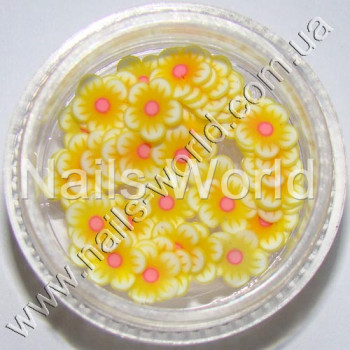 Фимо цветы Flowers Yellow, 50 шт. 