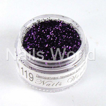 Глиттер &quot;Nails World&quot; №119 