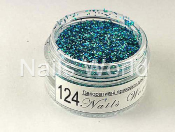 Глиттер &quot;Nails World&quot; №124 новый цвет