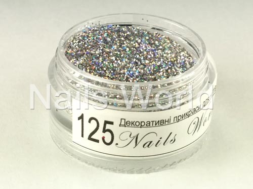 Glitter "Nails World" №125