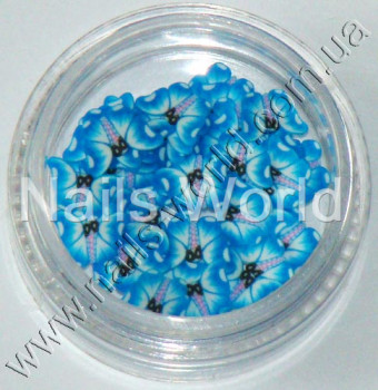 Фимо бабочка Blue (small size), 50 шт. 