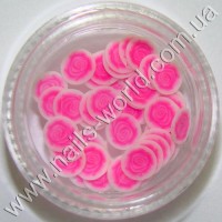 Фимо цветы Rose Pink, 50 шт.