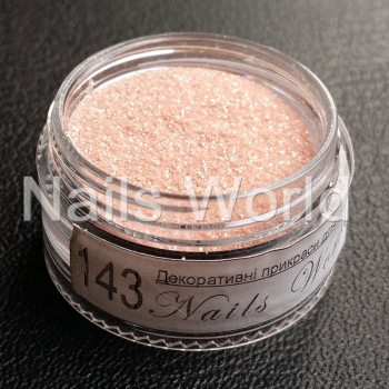 Глиттер &quot;Nails World&quot; №143 Серия «Мармелад» 
Вес: 2,5г