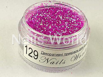 Глиттер &quot;Nails World&quot; №129 новый цвет